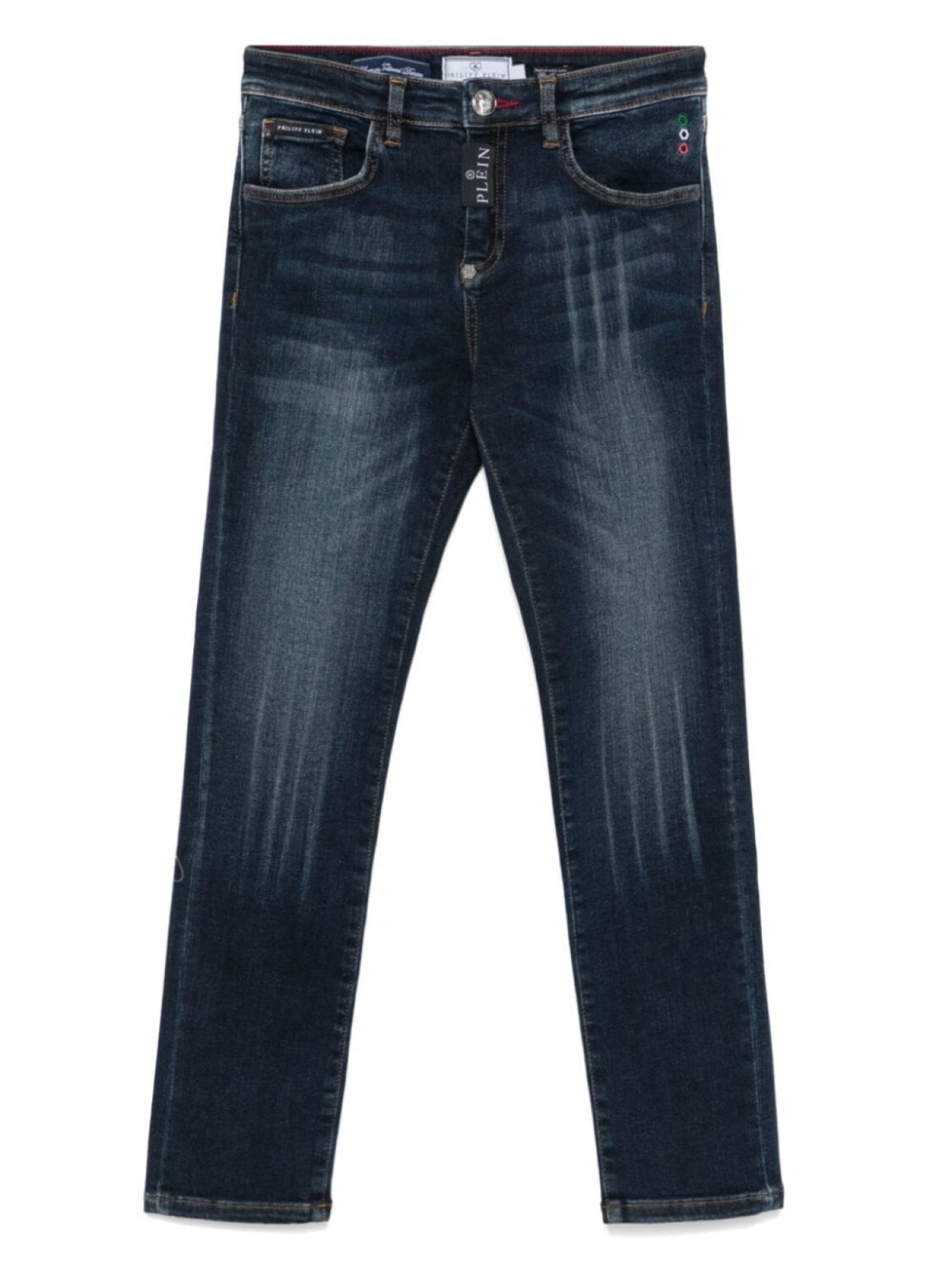 

Джинсы Super Straight Cut Philipp Plein Junior, синий