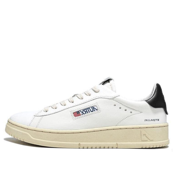 

Кроссовки dallas low leather 'white black' Autry, белый