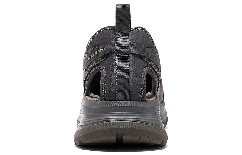 Skechers Мужские спортивные устойчивые к истиранию треккинговые ботинки для рек бежевые — фото 4
