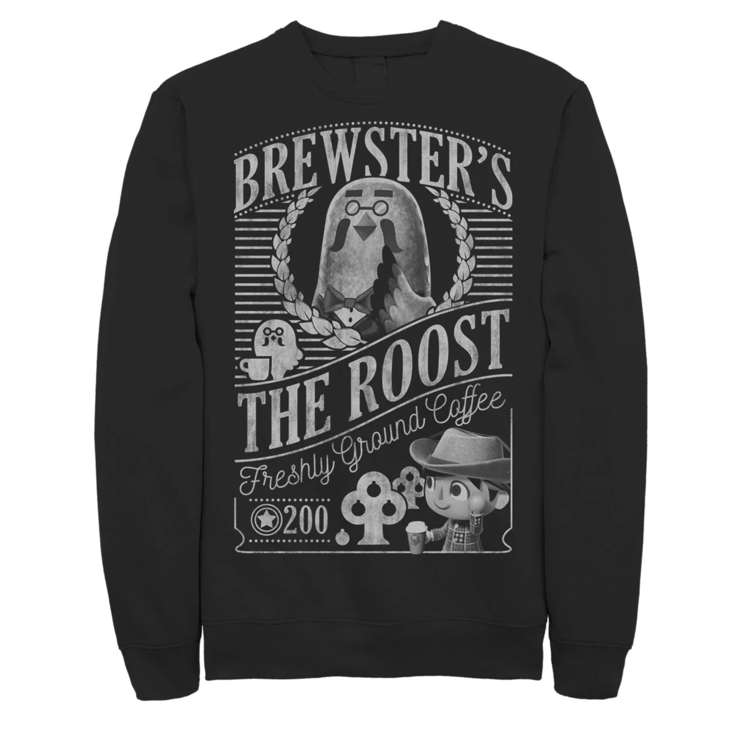 

Мужская толстовка Nintendo Animal Crossing Brewster's The Roost Licensed Character