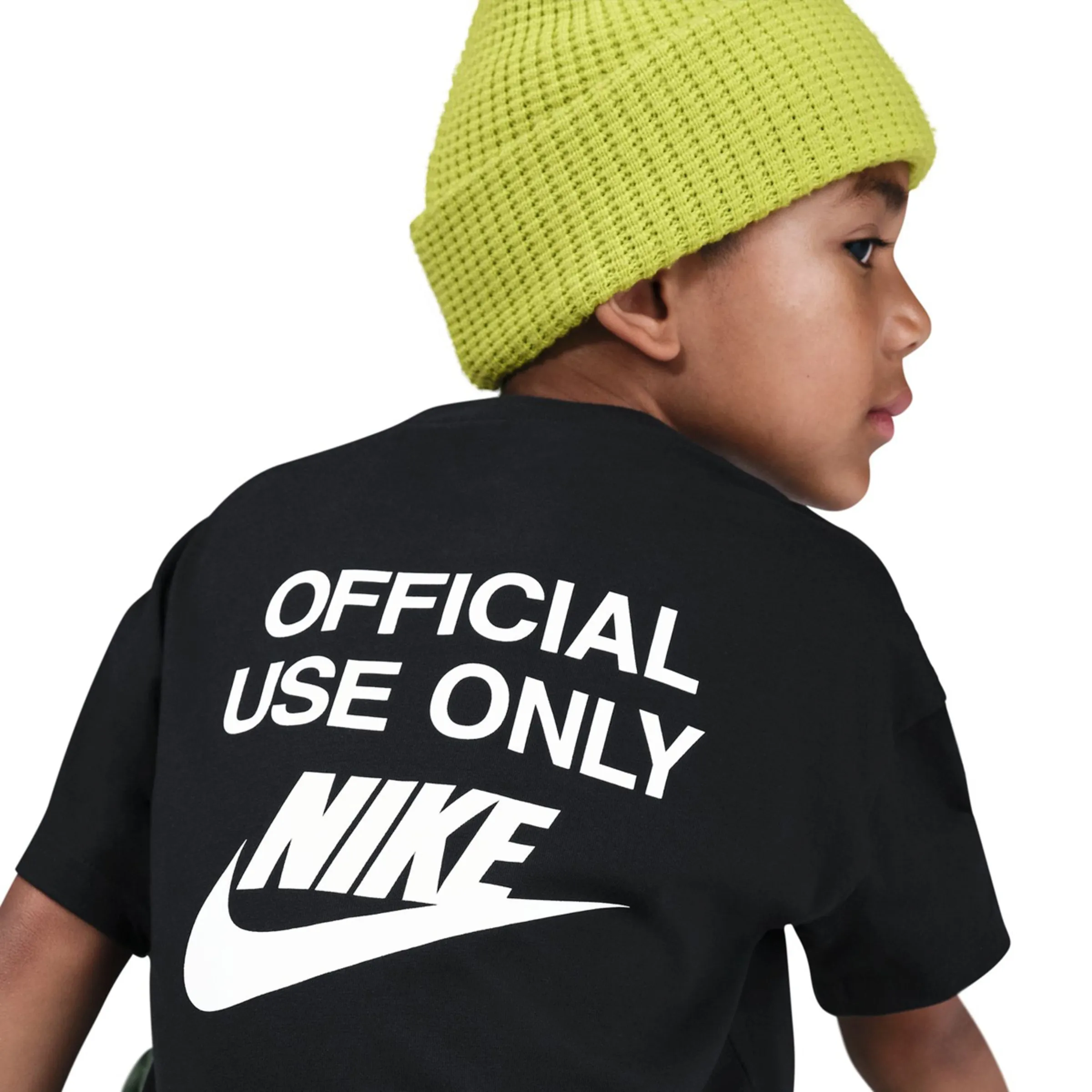 Детская футболка Sportswear Tee Remix Nike, черный — фото 4