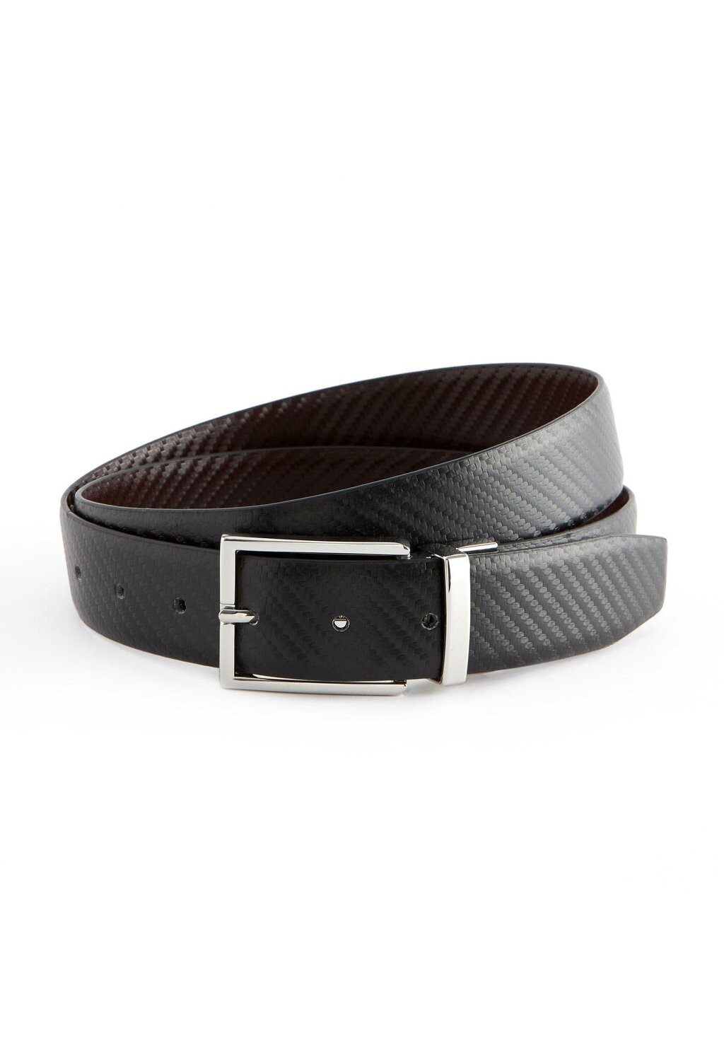 

Ремень CARBON REVERSIBLE Next, цвет black brown
