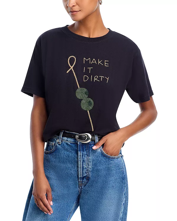 

Футболка с коротким рукавом Make it dirty - эксклюзив Aqua, черный