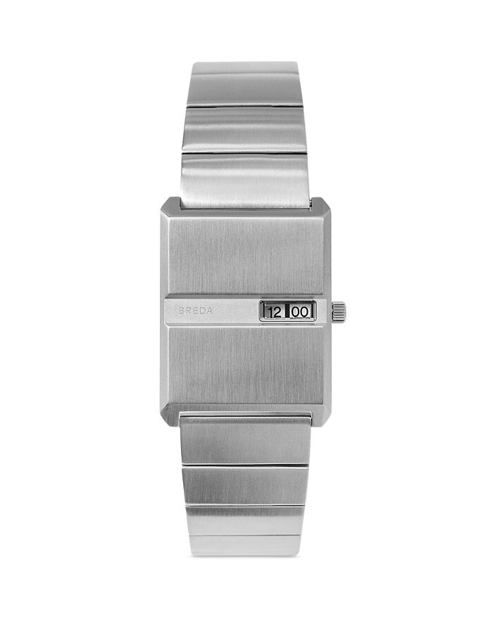 

Часы BREDA Pulse, 26 мм х 20 мм, серебряный