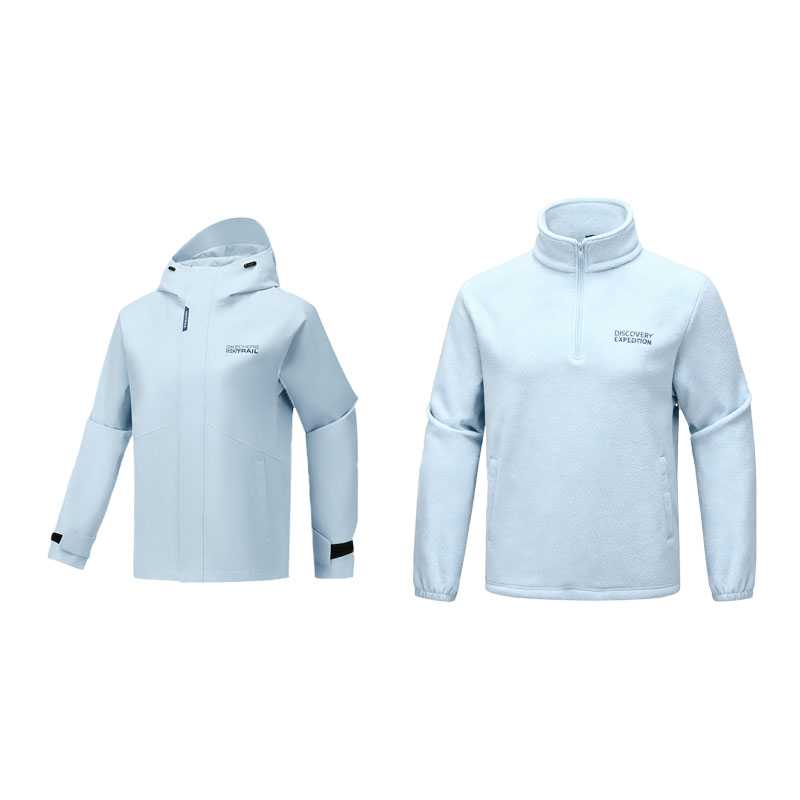 

Дышащая и водонепроницаемая ветровка для женщин Skechers, светло-голубой