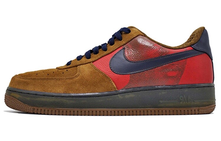 

Кроссовки Nike Air Force 1 Low New Six Vince Carter, Коричневый, Кроссовки Nike Air Force 1 Low New Six Vince Carter