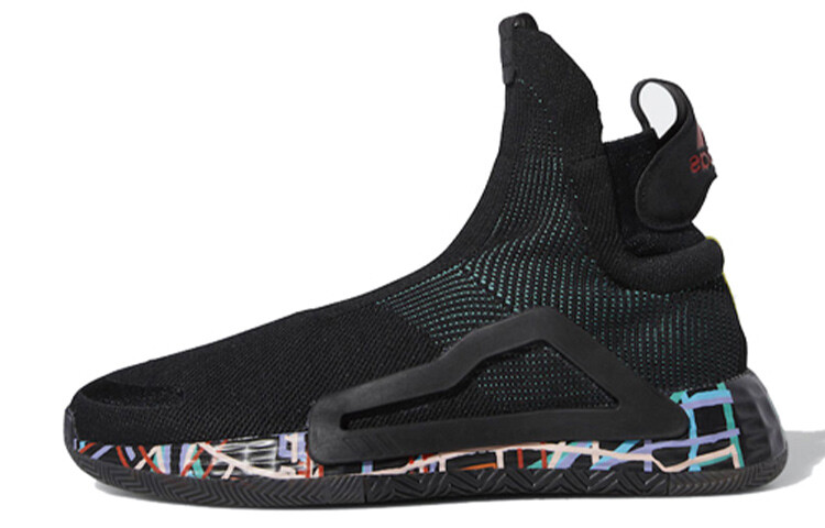 

Кроссовки Adidas N3xt L3v3l Core Black Multi Color Print