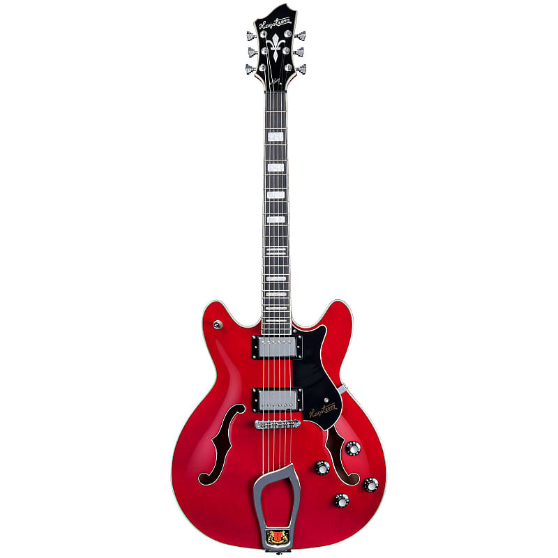 

Электрогитара Hagstrom Viking Semi-Hollowbody Electric Guitar - Wild Cherry