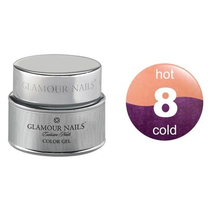 

Цветной гель Glamour Hot & Cold 8, 5 миллилитров Vip
