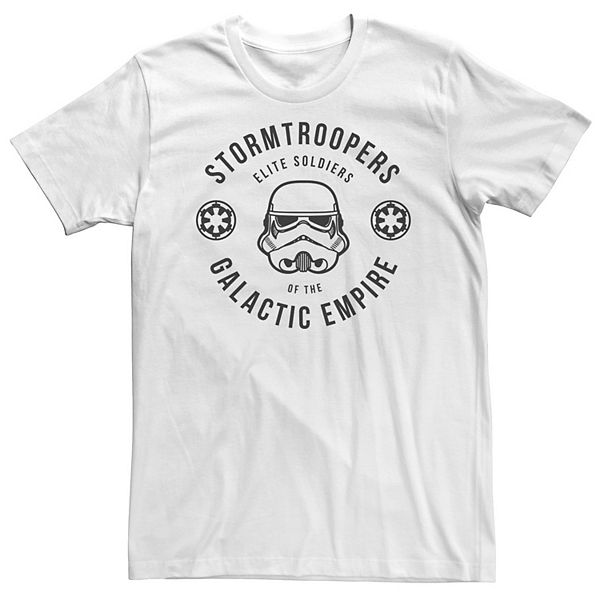 

Футболка Big & tall elite soldier shooters logo Star Wars