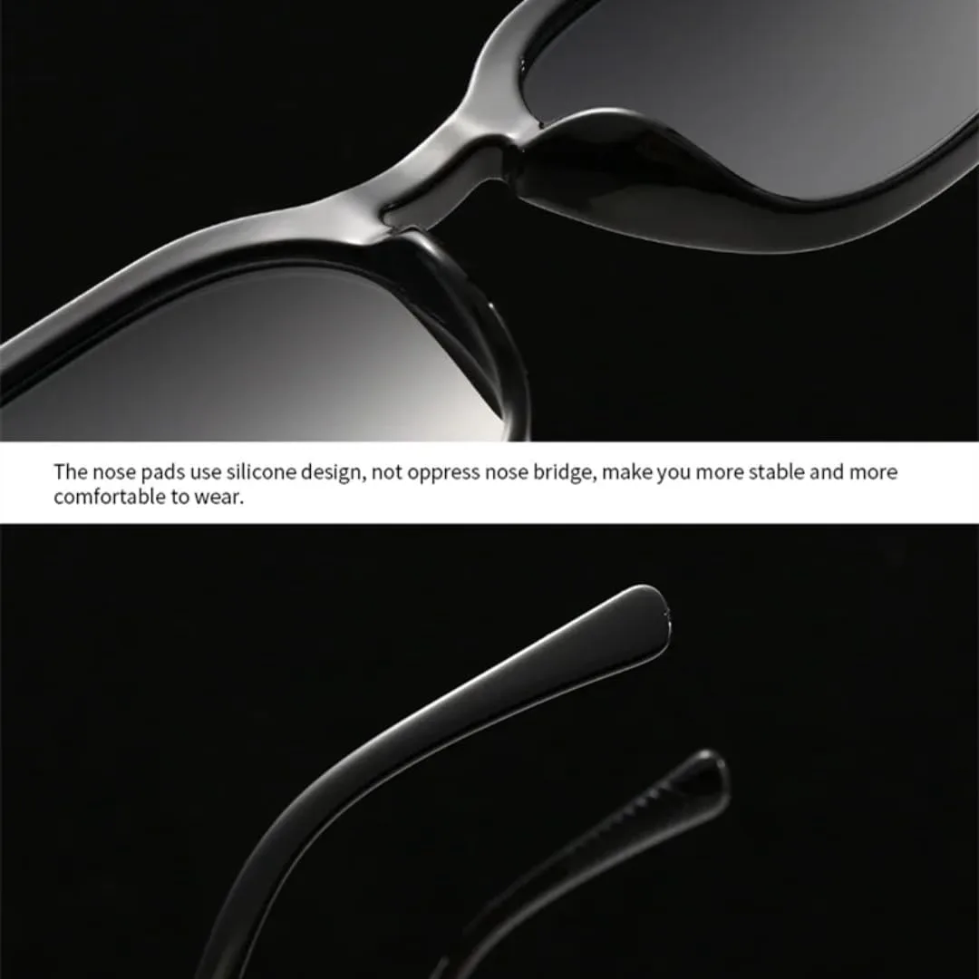 

Популярные солнцезащитные очки для женщин и мужчин в стиле ретро с заклепками, защита от УФ-излучения UV400 (C4, темно-коричневый, серый) TVTBBVV, C4 Dark Brown Gray