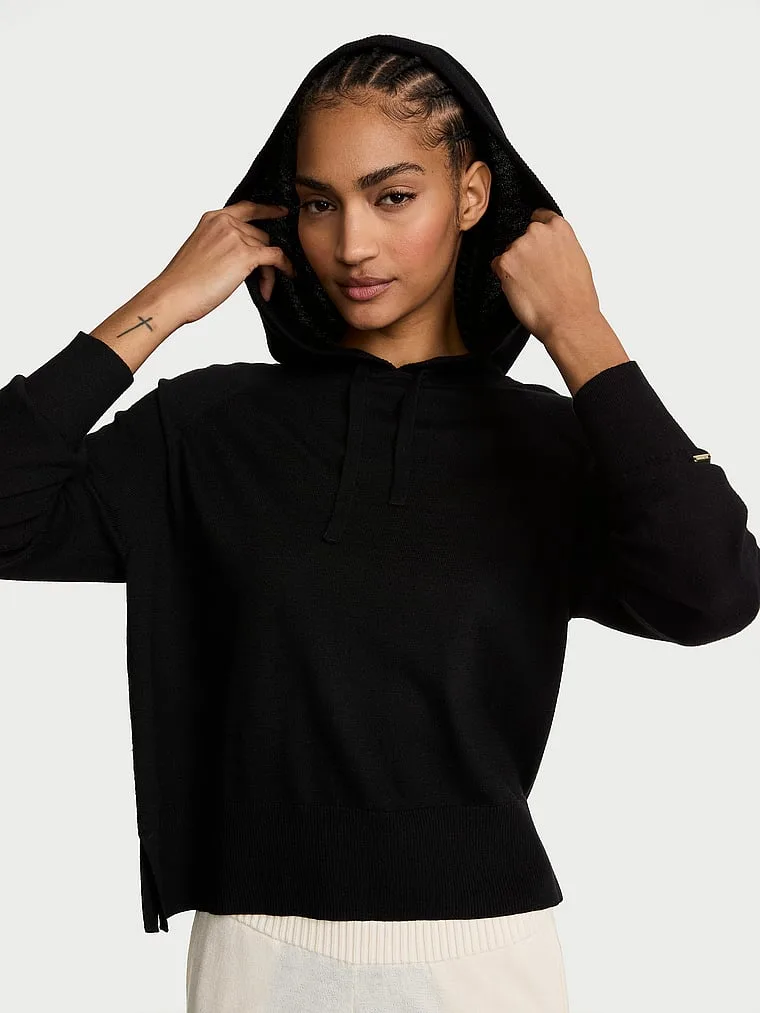 Роскошная вязаная толстовка Victoria'S Secret, Black — фото 3