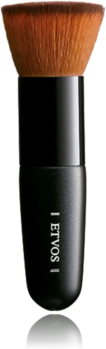 Кисть для макияжа Flat Top Brush Etvos белая