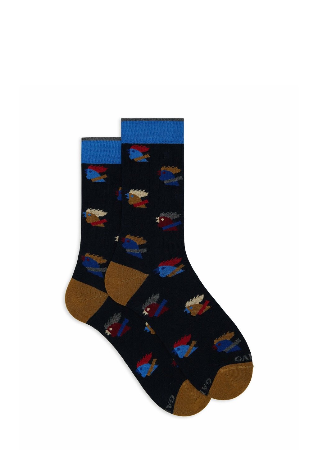 

Носки WITH HEN MOTIF Gallo, синий