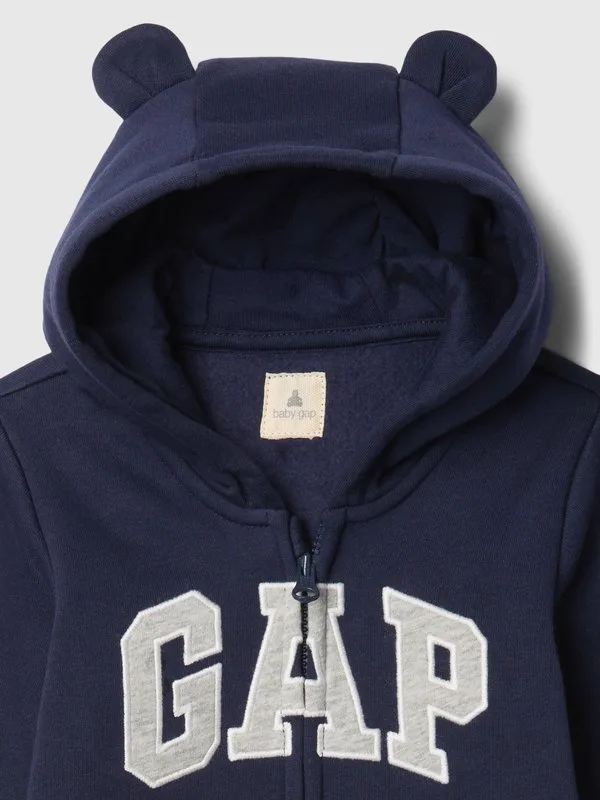 Комбинезон с логотипом baby gap Gap, Tapestry Navy — фото 3