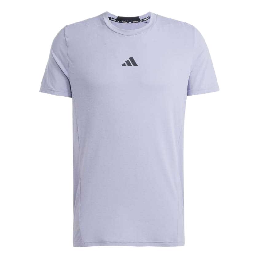 Футболка для тренировок Adidas, серебристо-фиолетовый — фото 3