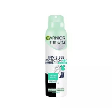

Минеральный антиперспирант Invisible Protection 48H Fresh Aloe 150 мл Garnier