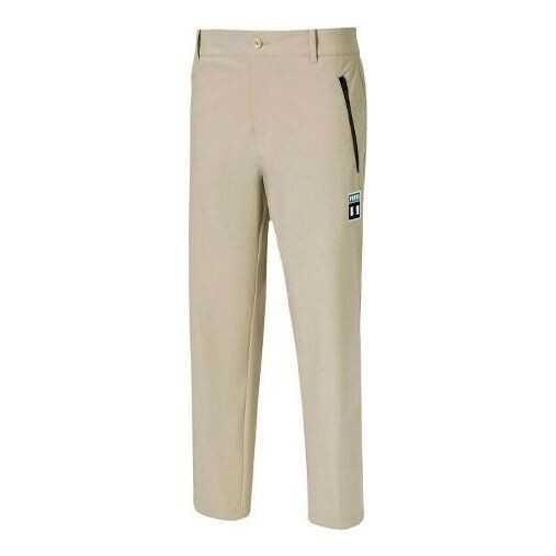 

Брюки x the hundreds chino pants 'beige' Puma, бежевый
