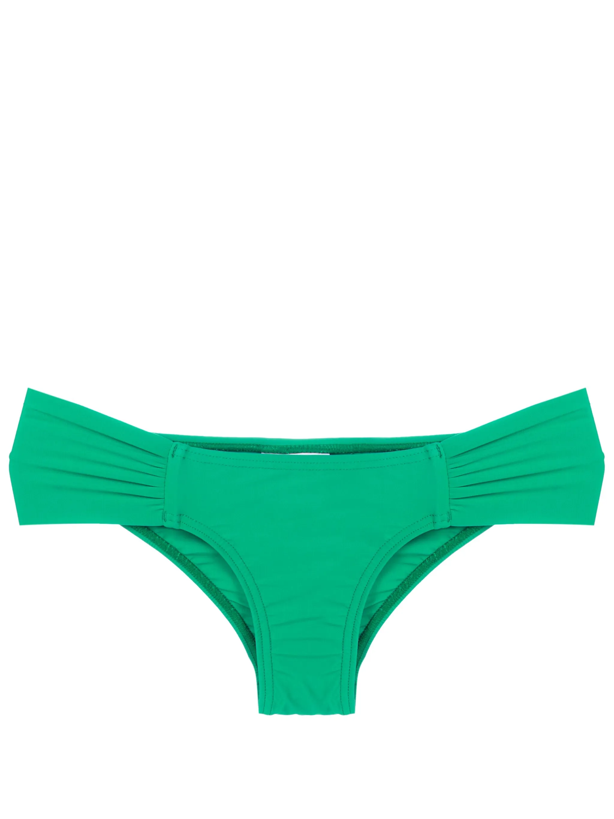 

Присборенные плавки-бикини с низкой талией Amir Slama, зеленый