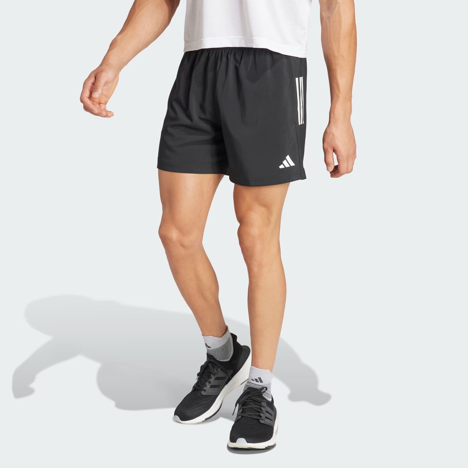 

Шорты для бега Adidas, цвет Black