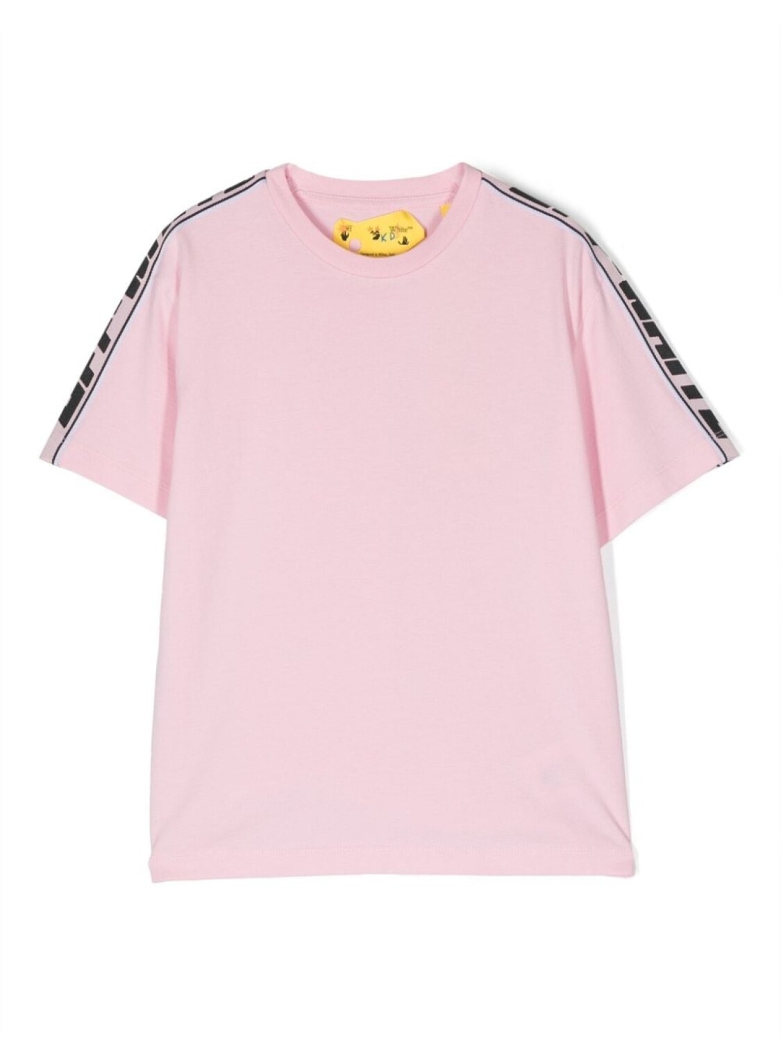 

Off-White Kids футболка с логотипом, розовый