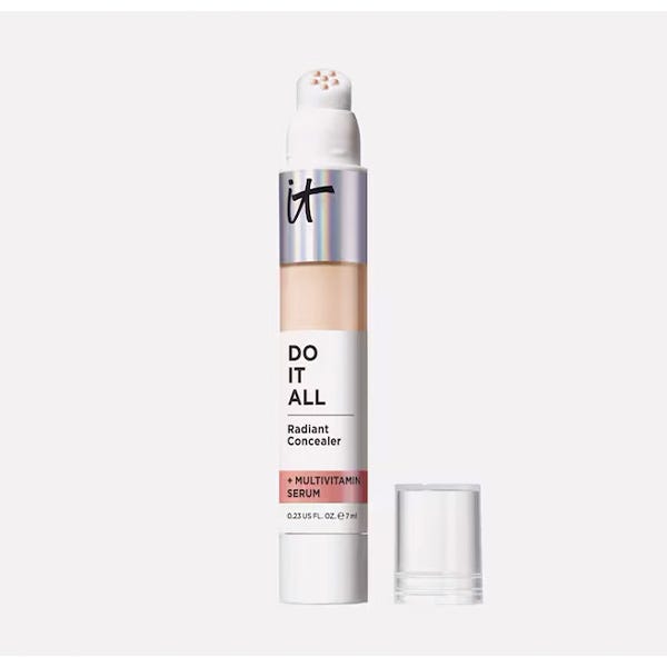 

Сияющий консилер со средней и высокой степенью покрытия IT COSMETICS Concealers Do-It-All, FAIR WARM120