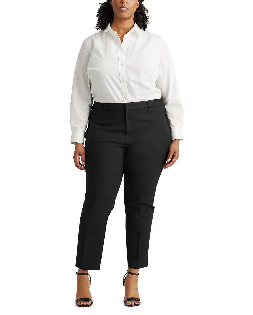 

Прямые женские брюки стрейч Lauren Ralph Lauren Woman, черный
