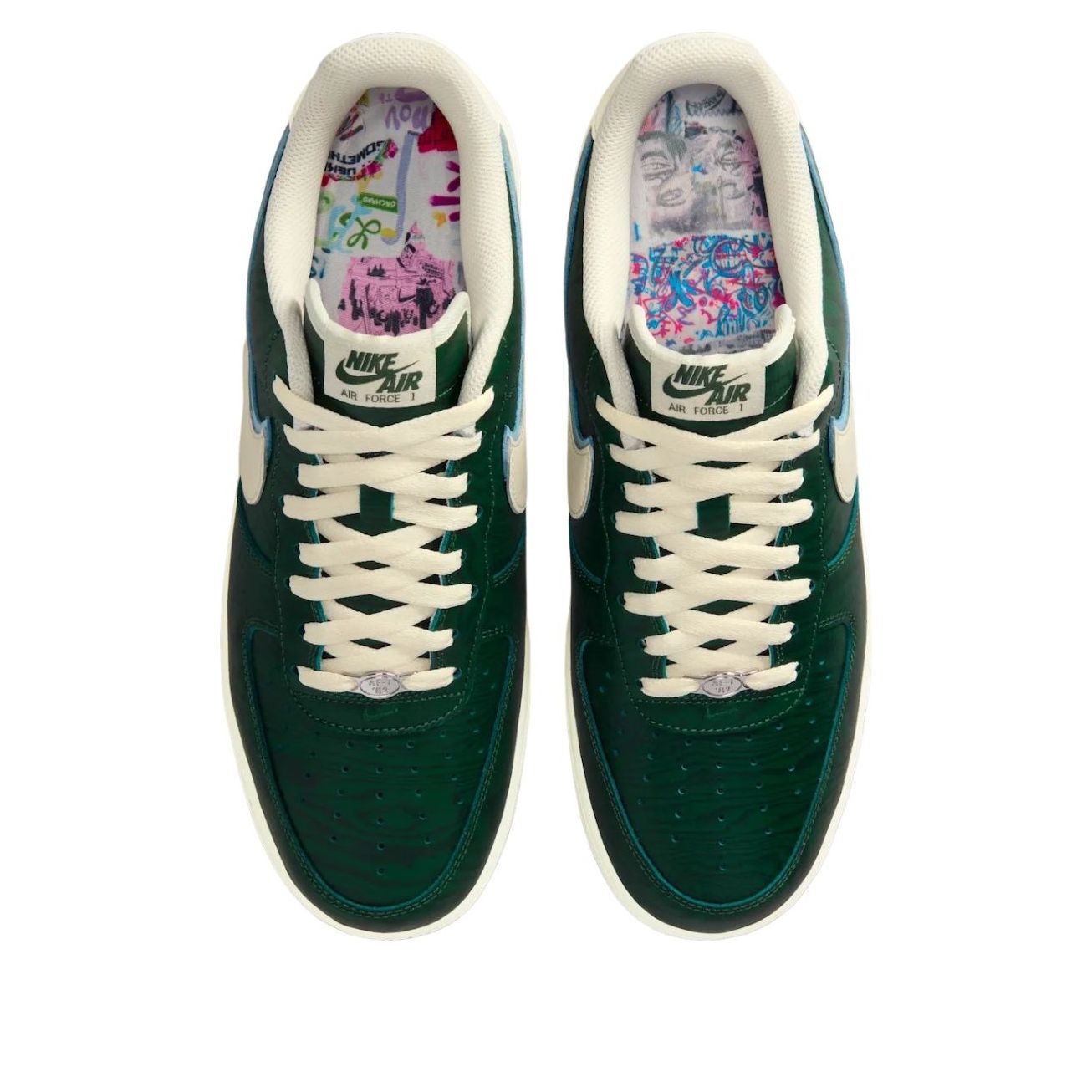 Кроссовки Nike x LAAMS Air Force 1 'Please Post Bills' — фото 3