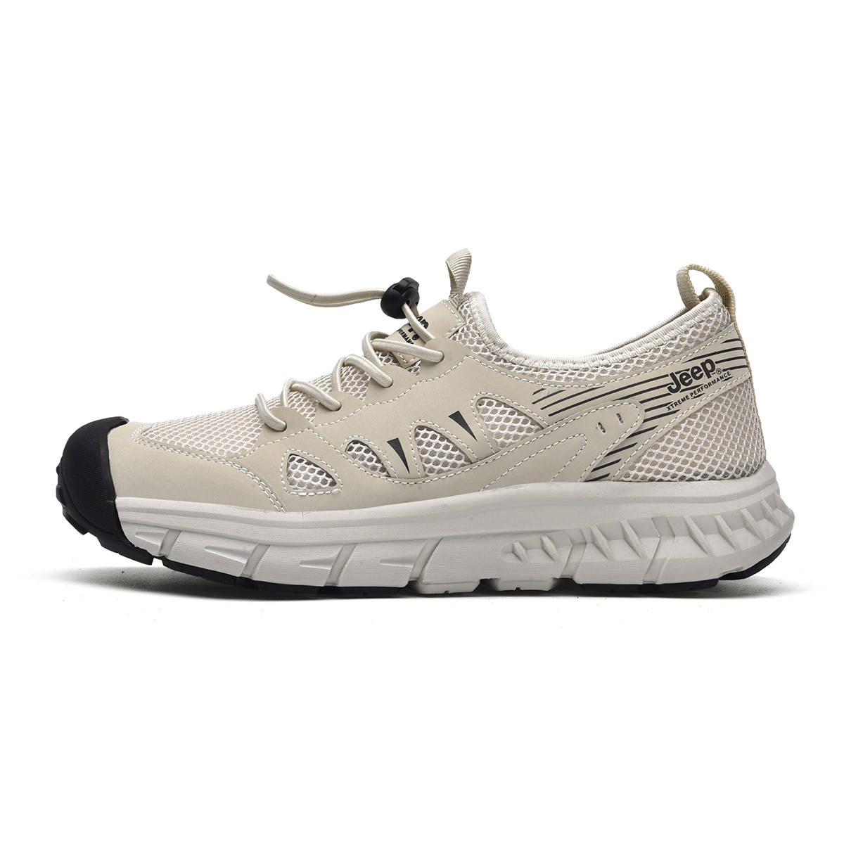 

Jeep Прочные дышащие низкие треккинговые туфли мужские песочные, цвет Sand