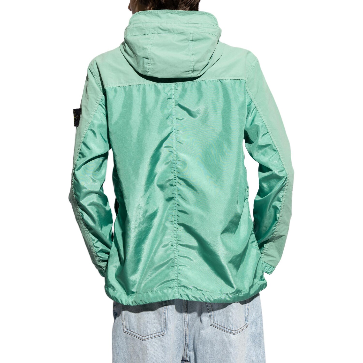 Куртка мужская зеленая Stone Island, зеленый — фото 4
