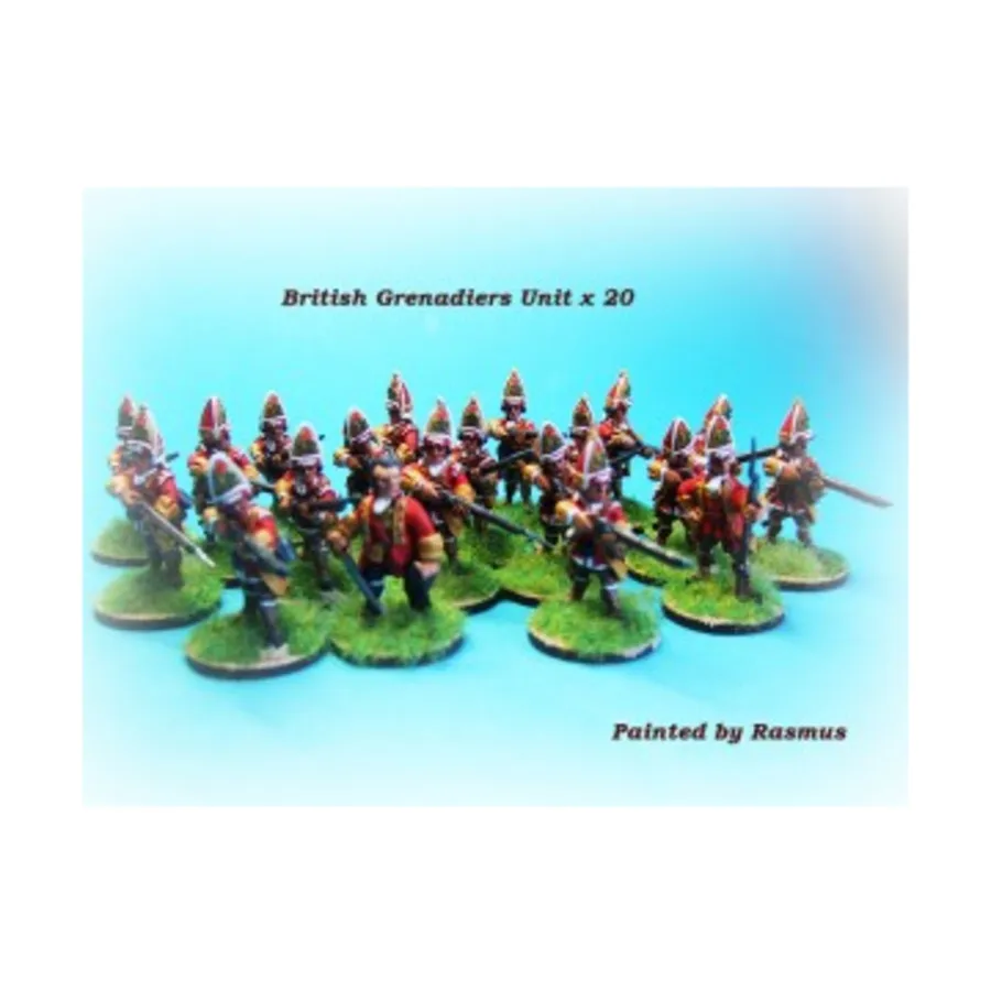 

Британский гренадерский отряд, French & Indian War 1754-1763 (28mm)