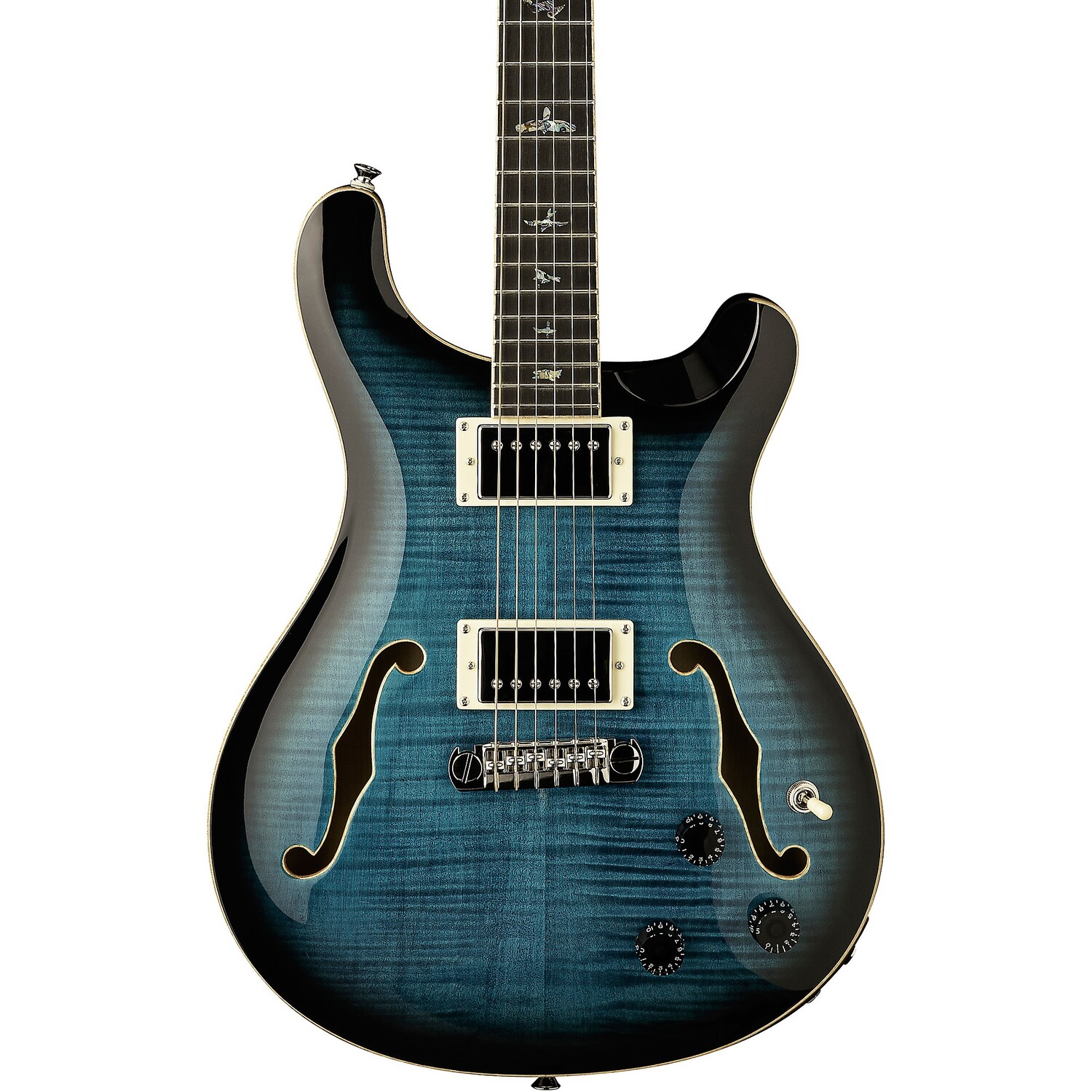 

PRS SE Hollowbody II Пьезоэлектрическая гитара Peacock Blue