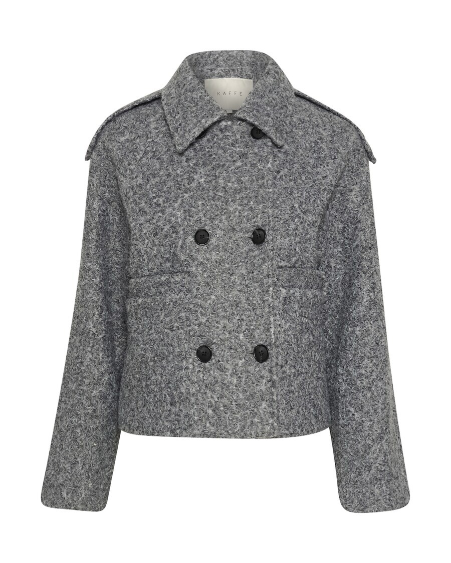

Всесезонная куртка Kaffe Between-Season Jacket Tory, пятнистый серый