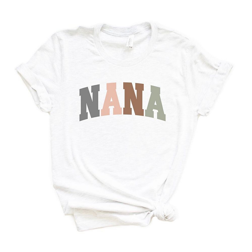

Красочная футболка с короткими рукавами и рисунком Nana Simply Sage Market, белый