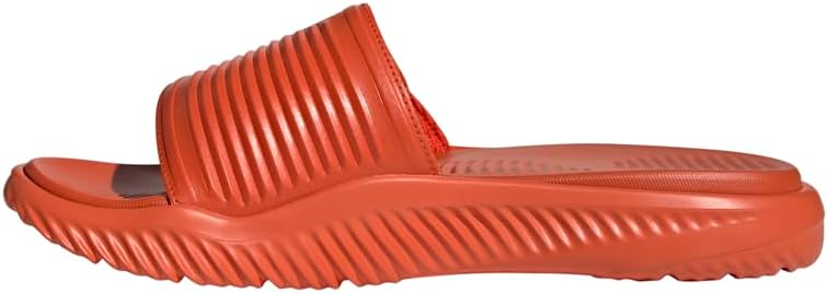 Сандалии adidas Unisex Adult Alphabounce 2.0 Slide, белый/зеленый/оранжевый — фото 4