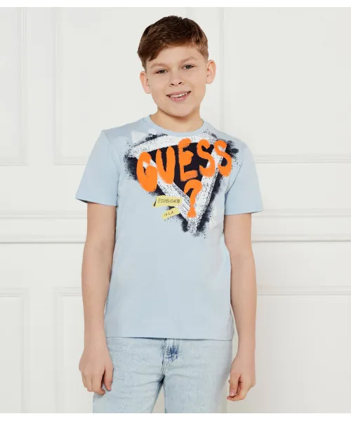 

Футболка Regular fit Guess, синий