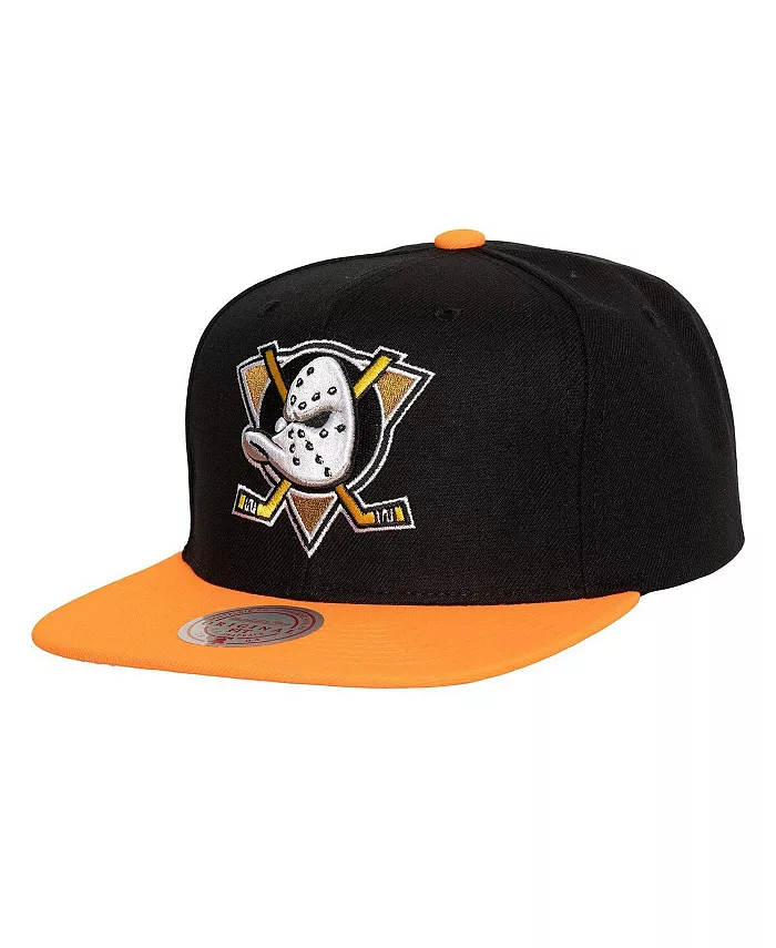 

Мужская черная бейсболка Anaheim Ducks Core Team Ground 2.0 Snapback Mitchell & Ness