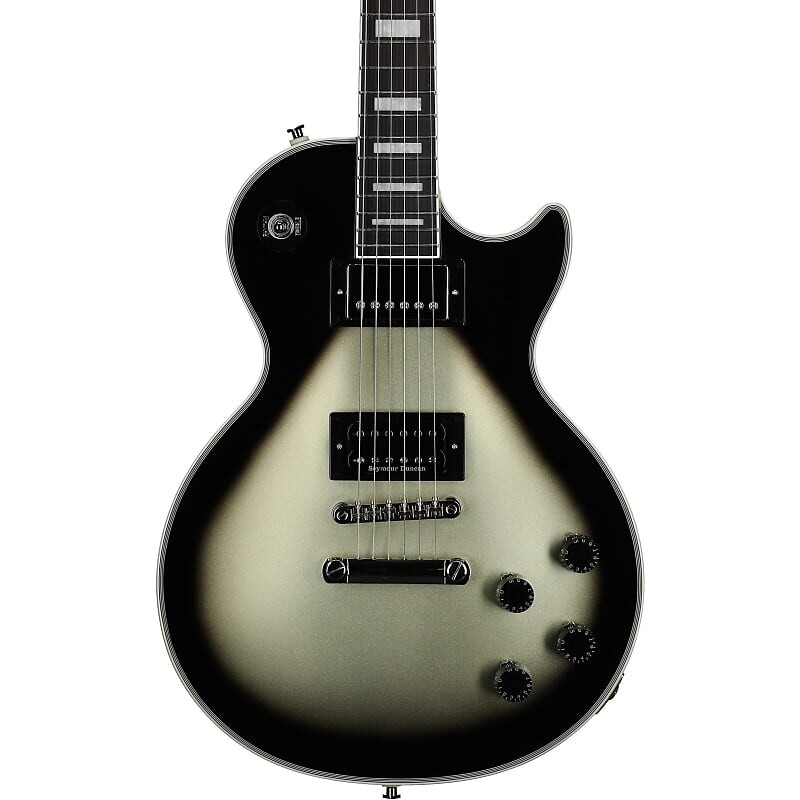 

Электрогитара Epiphone Adam Jones Les Paul Custom Art Collection Electric Guitar - Julie Heffernan's "Not Dead Yet" - Antique Silverburst