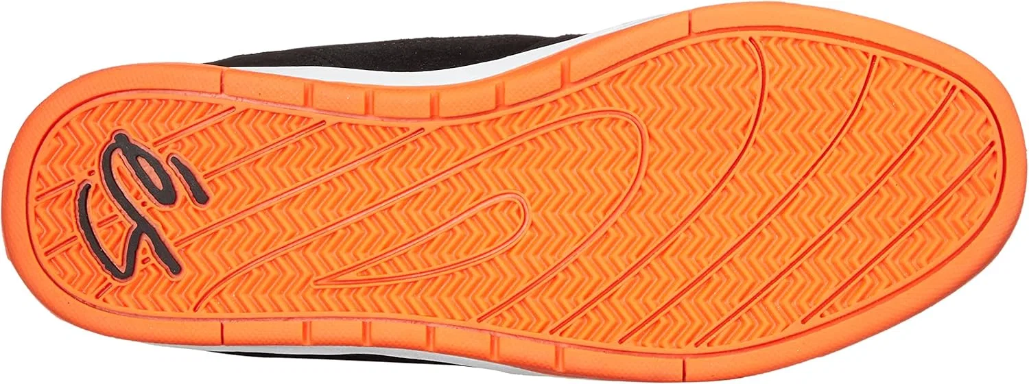 Мужские кроссовки eS Swift 1.5 в стиле скейтбординга éS, Orange Evening Red In Zigzag Pattern Sunset Chevron — фото 4