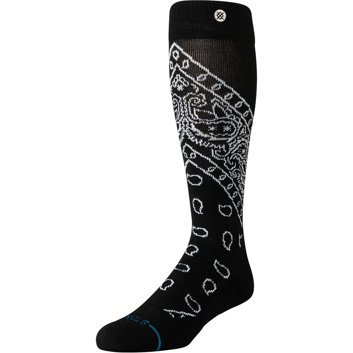 

Баррио средние шерстяные снежные носки Stance, черный
