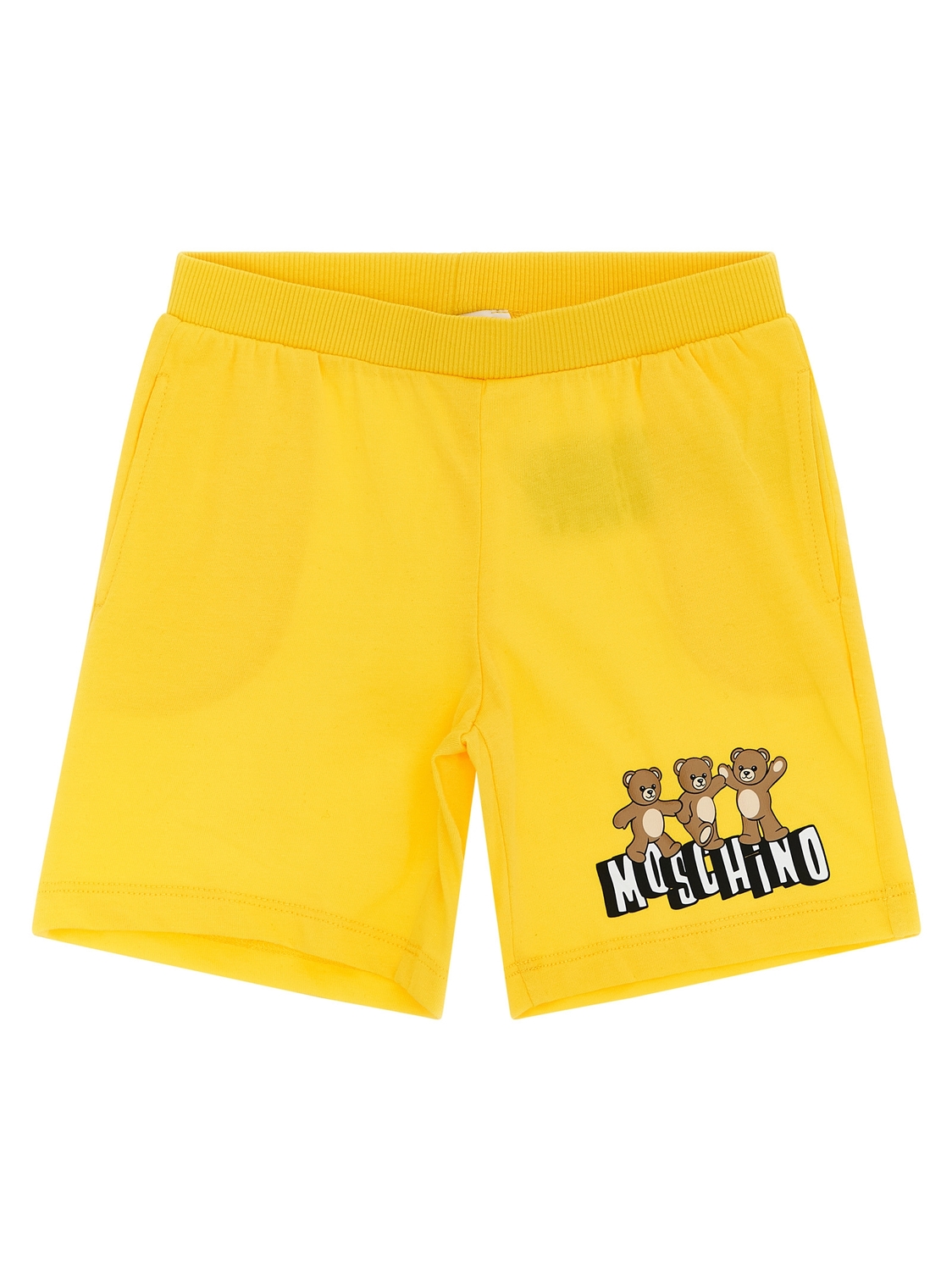 Футболка «Moschino Teddy Bear» + бермуды MOSCHINO BABY, желтый — фото 2