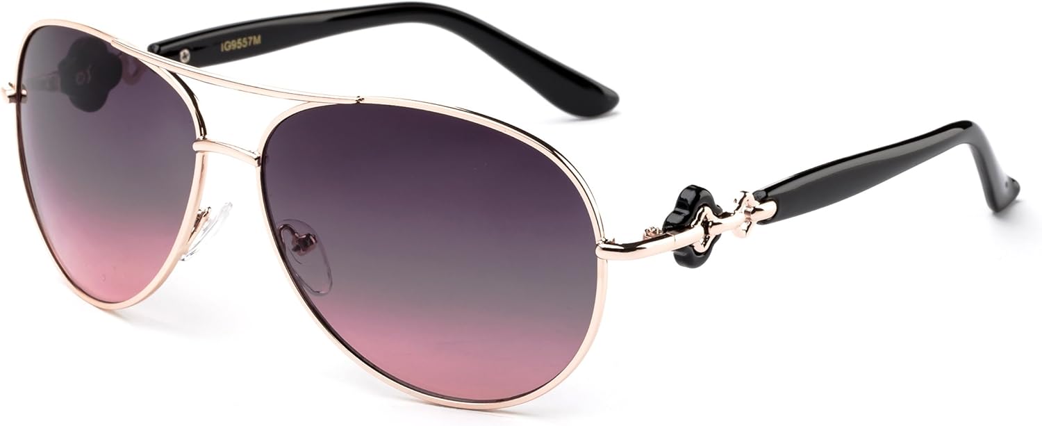 

«Якото» — современные солнцезащитные очки-авиаторы большого размера в современном стиле, созданные для знаменитостей, для женщин Newbee Fashion Sunglasses, Gold/Purple