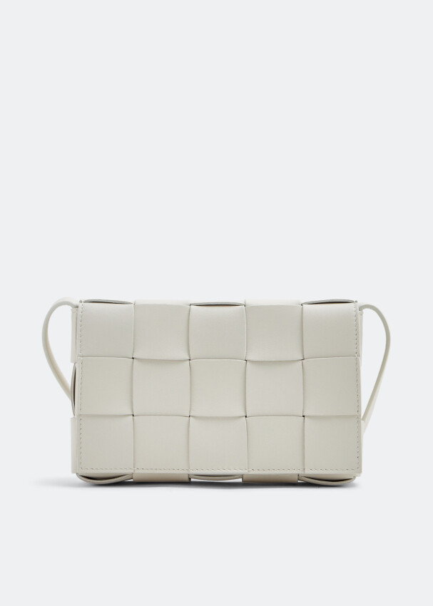 

Сумка Bottega Veneta Small Cassette, белый