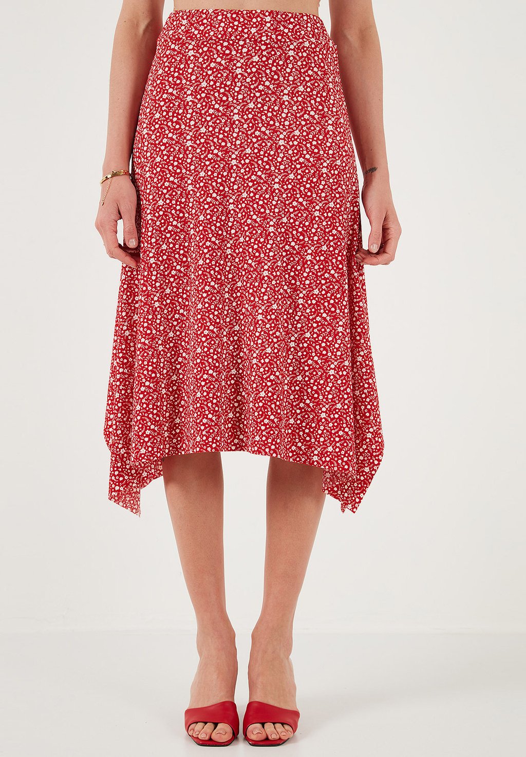 

Юбка А-силуэта REGULAR FIT LELA, красный
