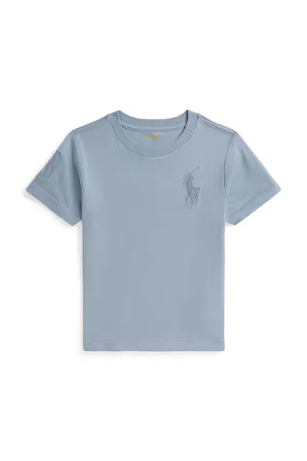 Футболка хлопковая детская Polo Ralph Lauren, синий