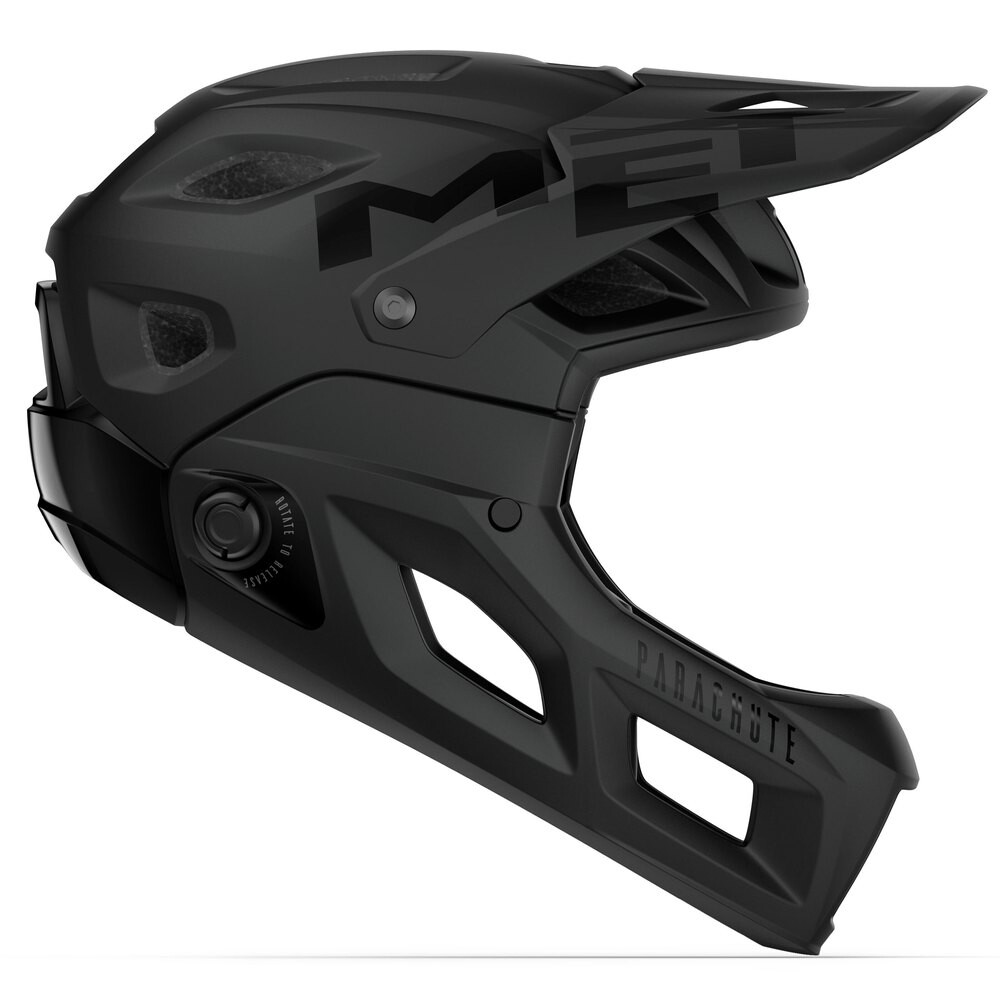 

Велосипедный шлем MET Mountain Bike Parachute Mcr Mips downhill, черный
