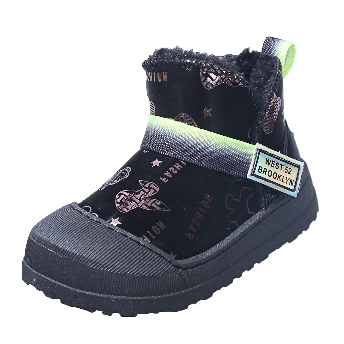 

Детские утепленные ботинки Kids YUZHAOLIN, черный