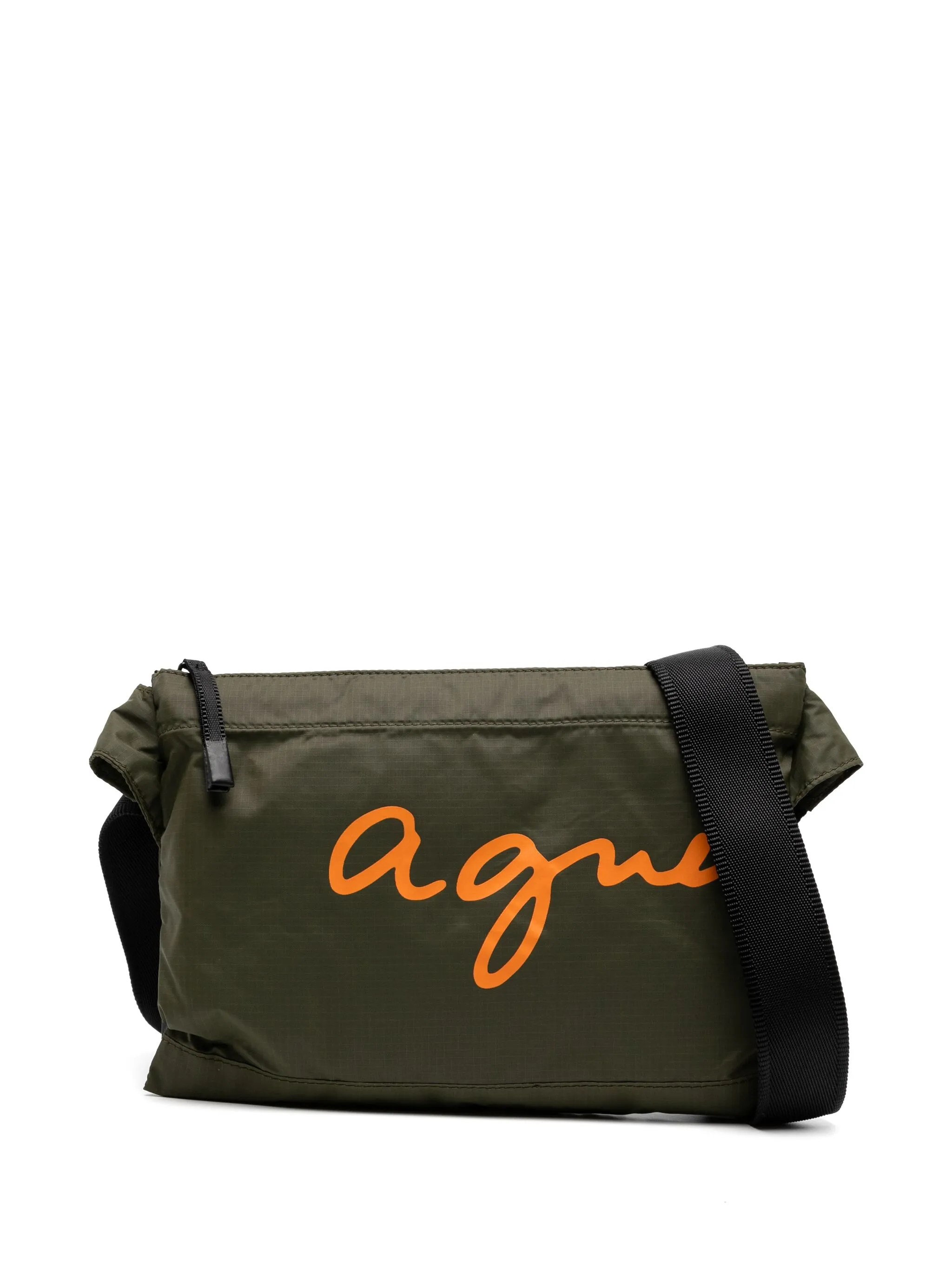 

Сумка на плечо с логотипом Agnès B., зеленый