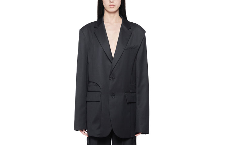 

Feng Chen Wang Женский деловой костюм черный, Black