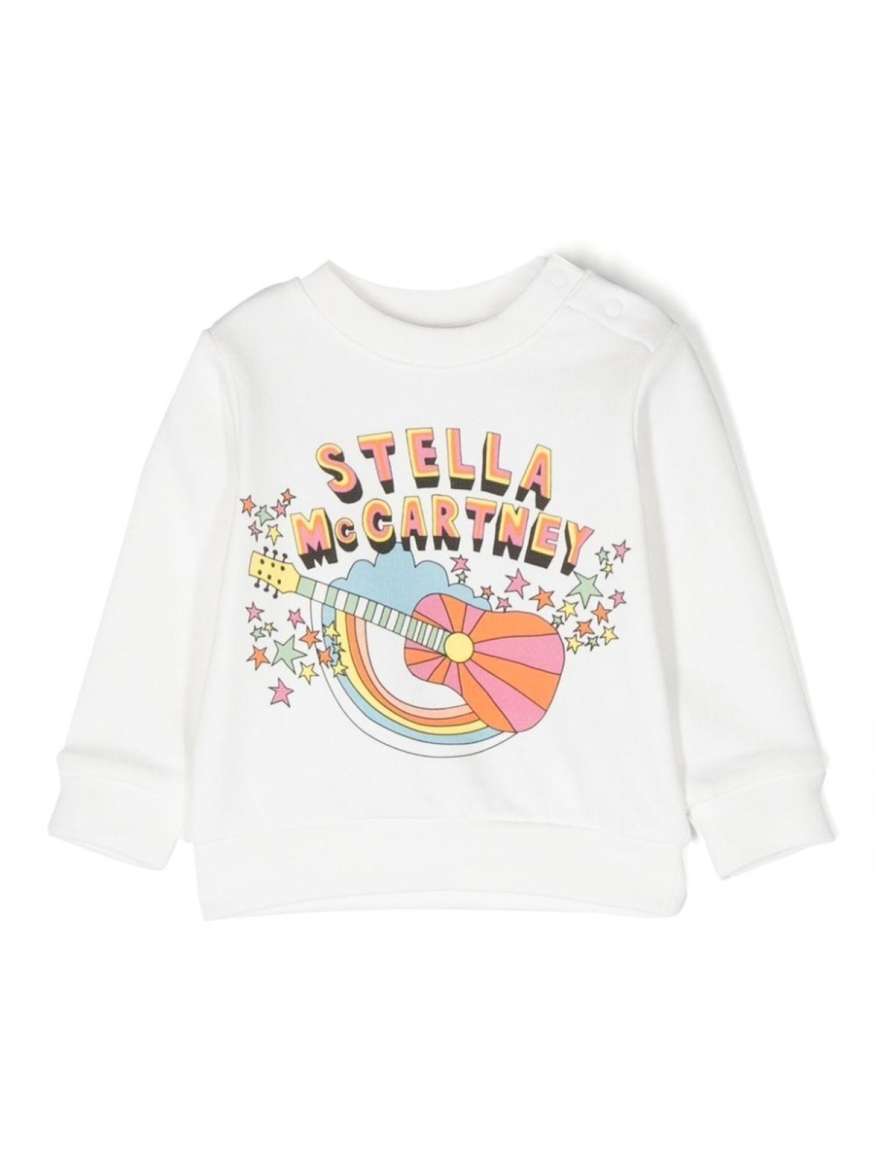 

Stella McCartney Kids толстовка с графичным принтом, белый